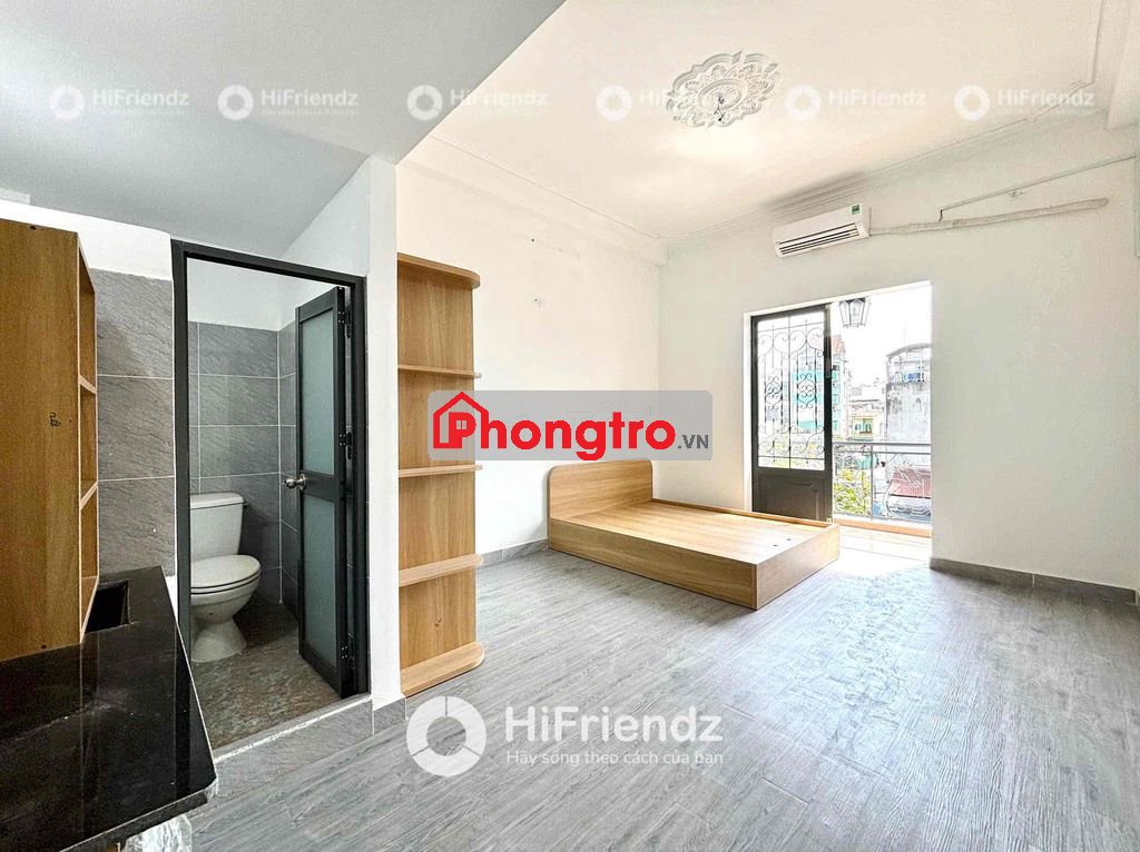 CHO THUÊ PHÒNG STUIDO CÓ BANCOL SIÊU THOÁNG NGAY LÊ THÚC HOẠCH GẦN VHU