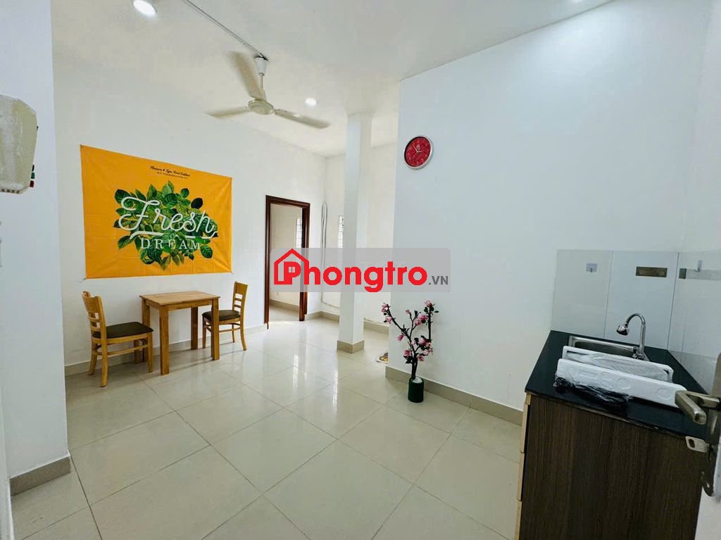Phòng CH tách bếp đủ nội thất 40m2 - 62 Trương Công Định Q. Tân Bình