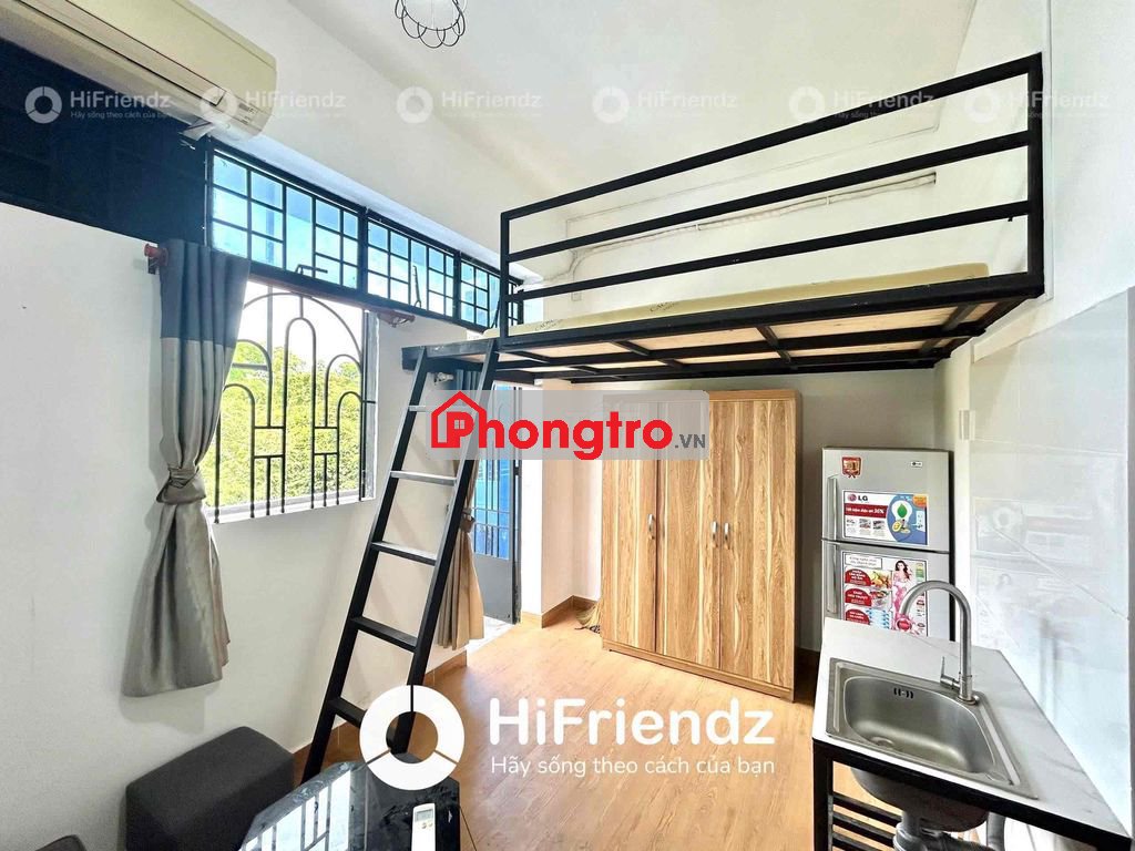 Phòng duplex ban công siu đẹp đầy đủ full nội thất