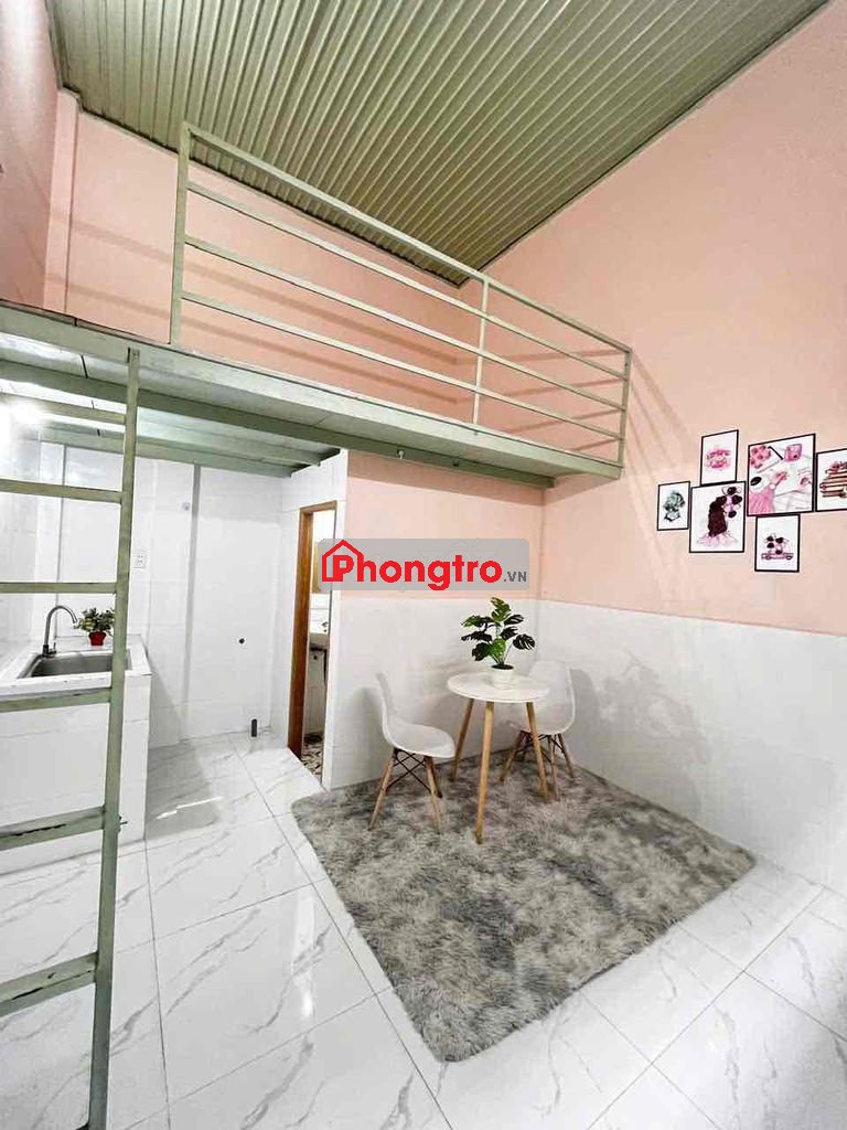 Duplex Phan Văn Trị Gác Cao Có Máy Lạnh Gần Cityland ở dc 4 người ‼️