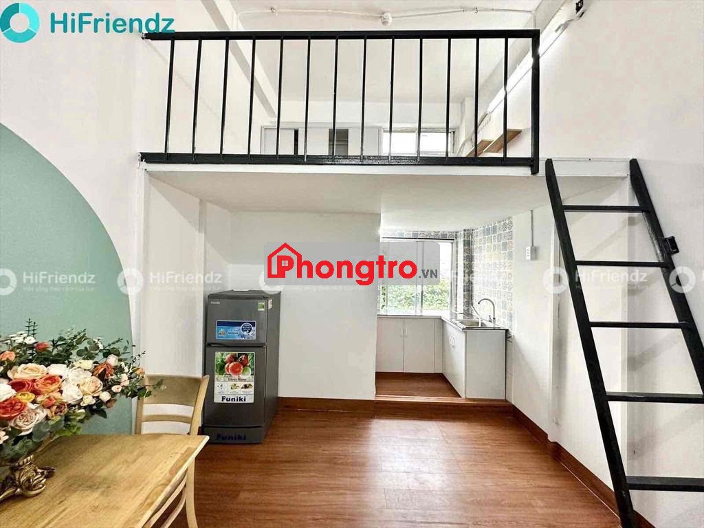 CHO THUÊ PHÒNG DUPLEX FULL NỘI THẤT + GÁC CAO 2M GẦN LOTTE MART GÒ VẤP
