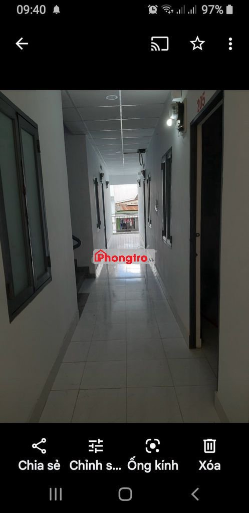 Phòng trọ 20m2 Gần Cầu Chử Y .Quận 5