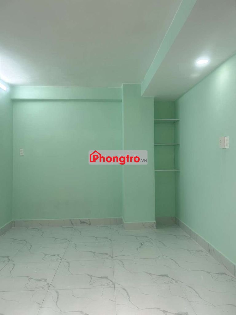 CHO THUÊ PHÒNG 4X5 MỚI TINH MẶT TIỀN ĐƯONG SỐ 16 KẾ CHỢ TÂN MỸ