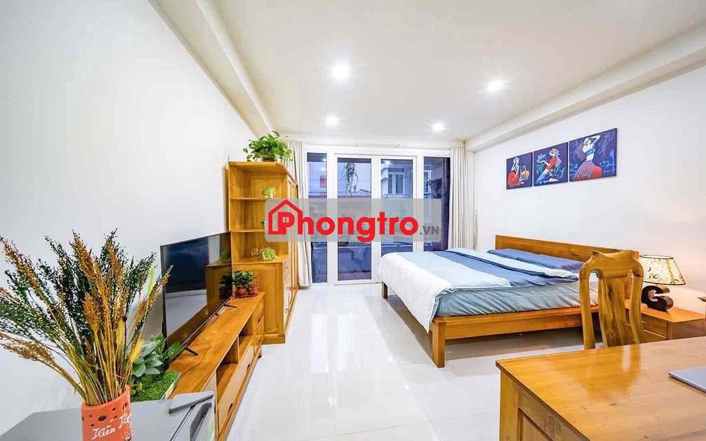 CHO THUÊ CHDV STUDIO BALCONY FULL NỘI THẤT THANG MÁY NGAY BẾN THÀNH-Q1