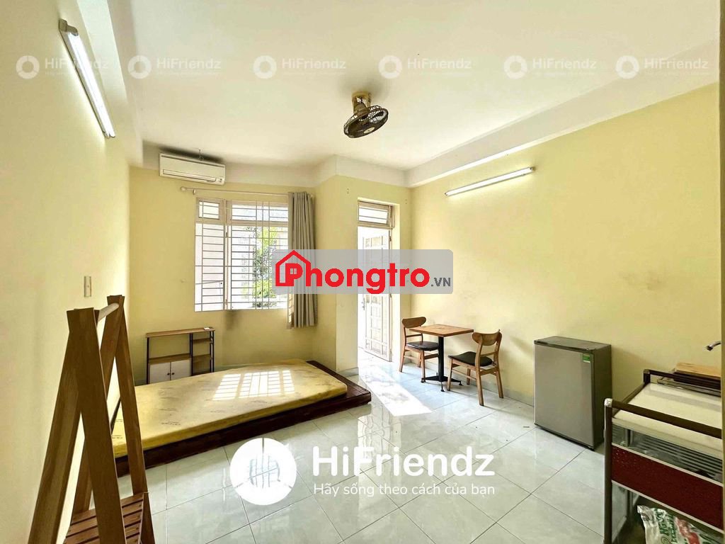 Phòng trọ giá rẻ Q6 Full nội thất cửa sổ trời,ban công gần khu ẩm thực