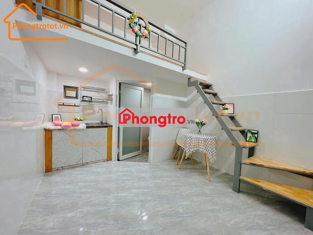 🎉 Phòng Mới Full nt cơ bản, Gác cao 1m7, cửa sổ trời cực thoáng