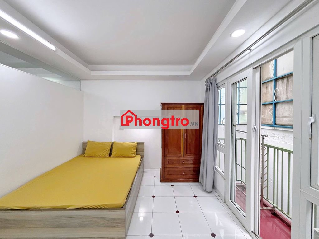PHÒNG STUDIO FULL NỘI THẤT, CÓ BAN CÔNG, THOÁNG MÁT, 35M2 PHẠM VĂN HAI