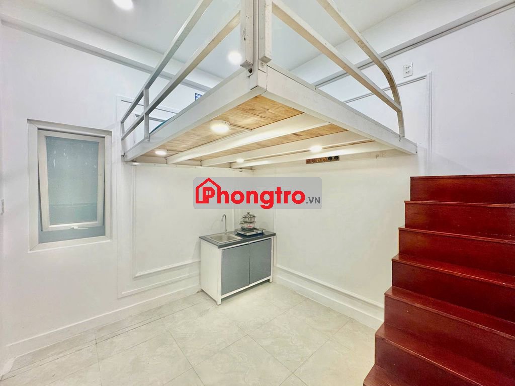PHÒNG TRỌ GÁC LỬNG FULL NỘI THẤT, CÓ BẾP & WC RIÊNG, 28 PHẠM VĂN CHIÊU