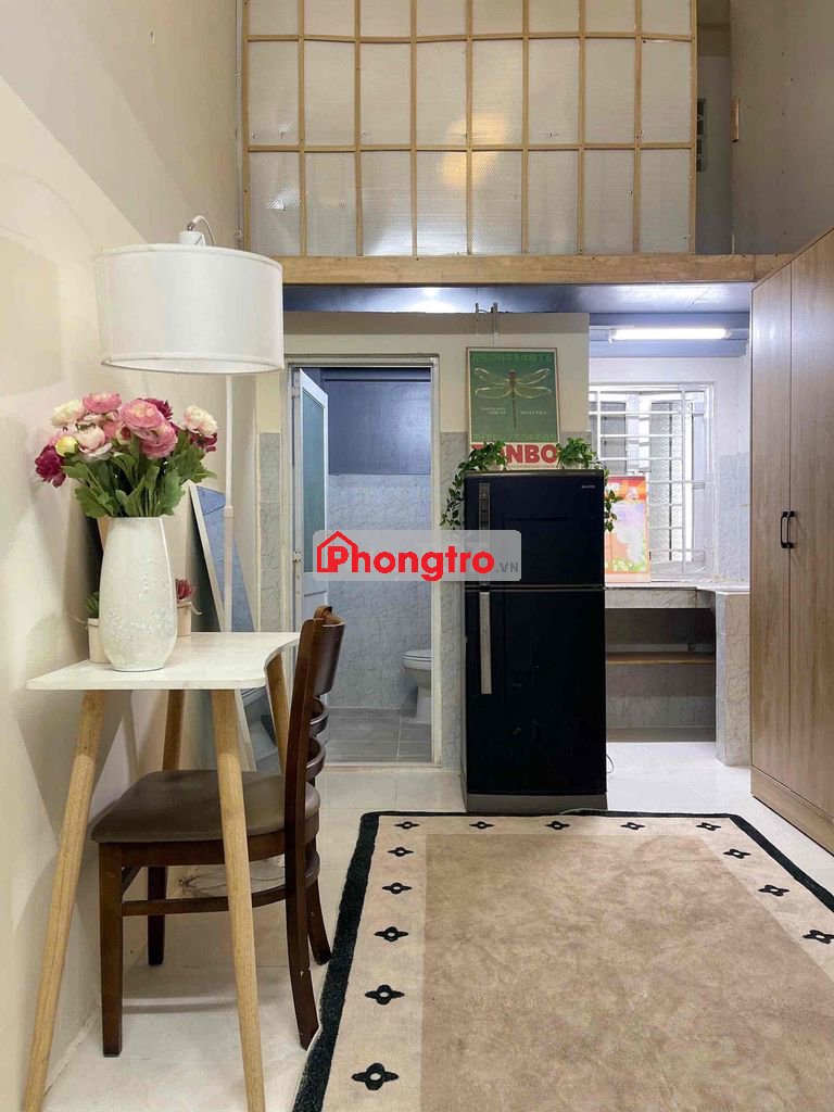 Trọ cao cấp full nội thất - thiết kế kiểu nhật sang trọng