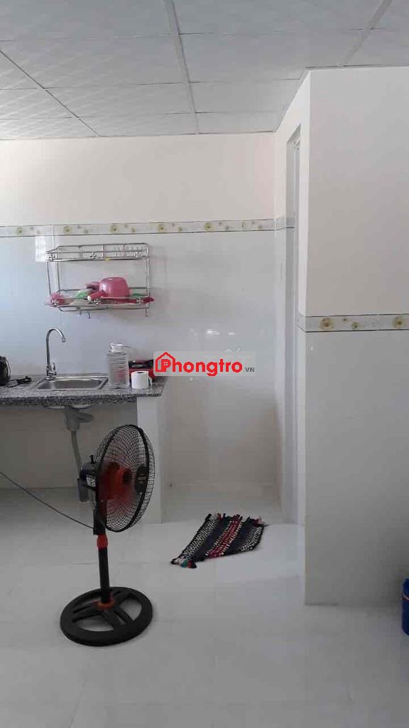 phòng trọ mới xây diện tích rộng thoáng mát