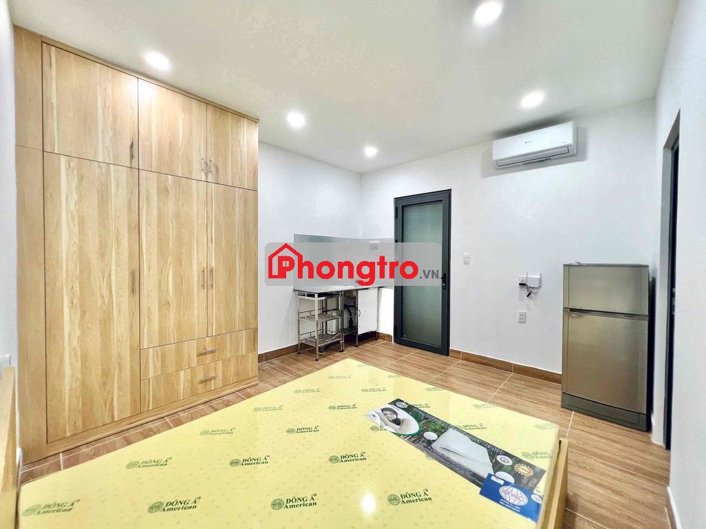 PHÒNG STUDIO FULL NỘI THẤT - THANG MÁY - GẦN HOÀNG HOA THÁM