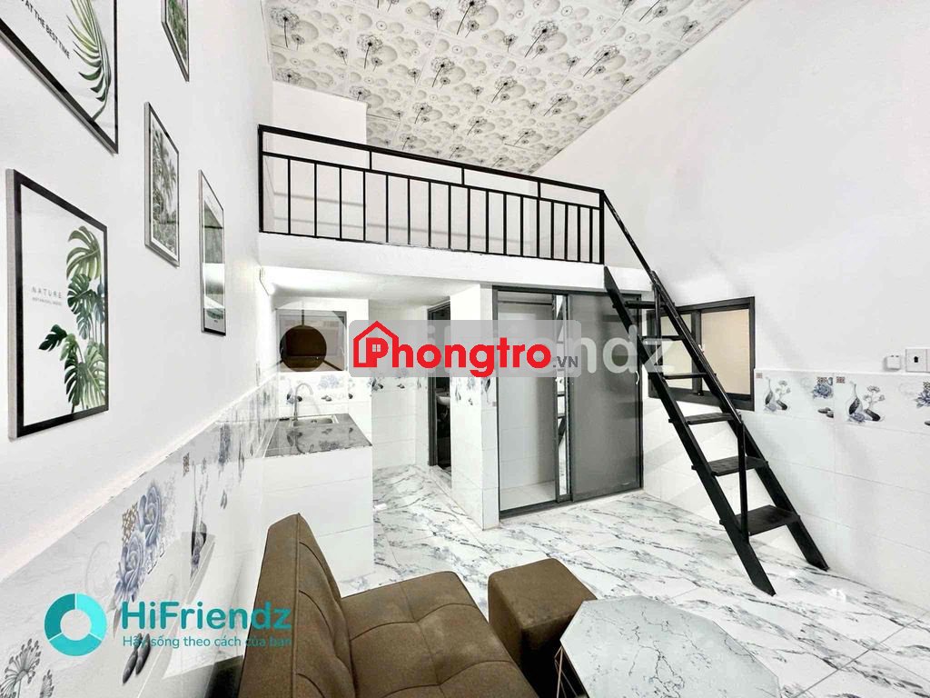 Phòng trọ full nội thất mới xây siêu sạch đẹp ngay Ngã tư 4 xã