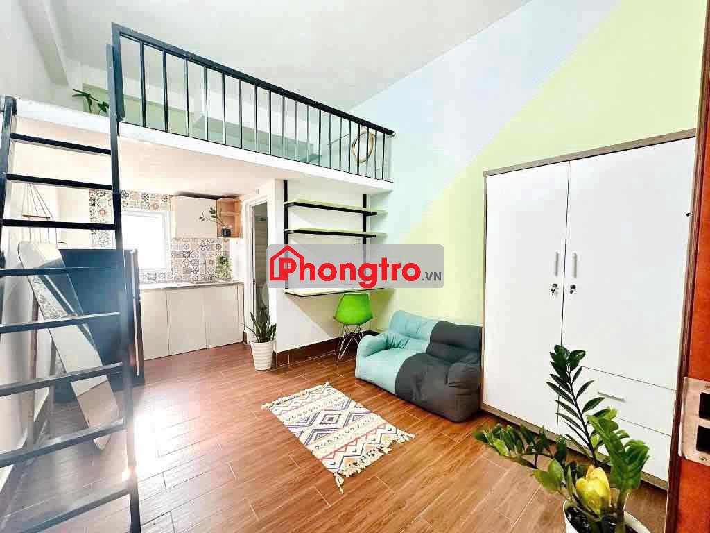 Phòng Trọ Có Gác Ở Được 4 Người 4 Xe - Ngay Hàng Xanh - Hutech - GTVT