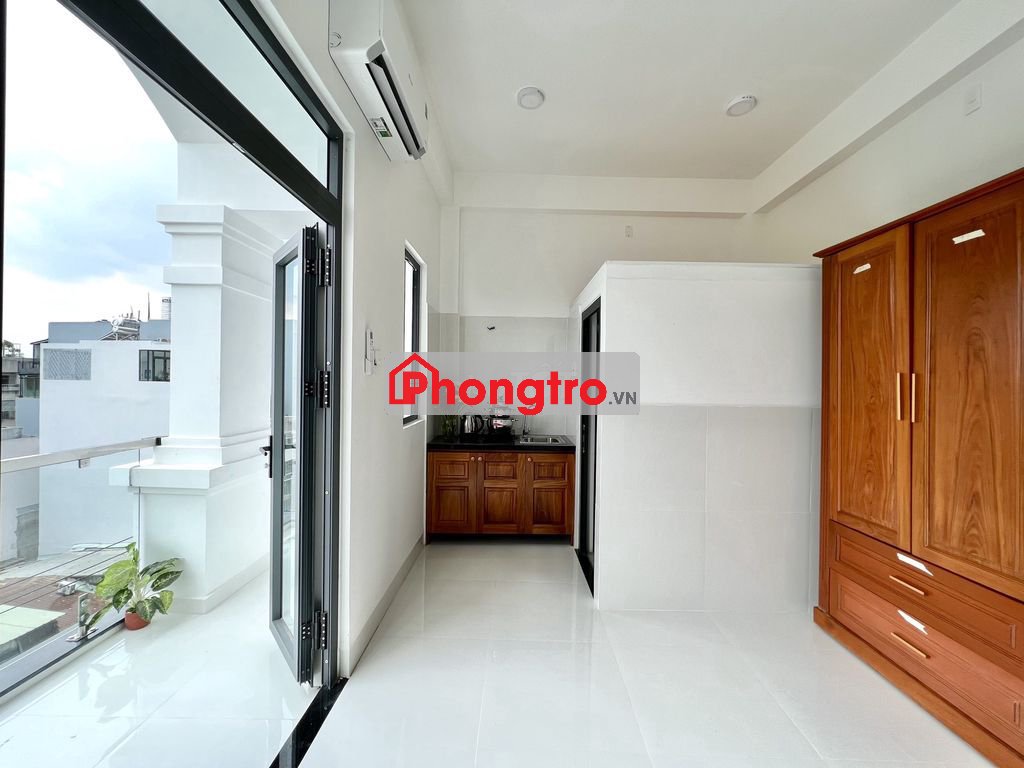PHÒNG BAN CÔNG 25m2 FULL TIỆN NGHI LÊ NGÃ GIAO ÂU CƠ