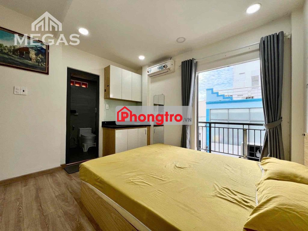 Cho thuê phòng studio ban công gần TOÀ NHÀ VIETTEL quận 3 đường CMT8