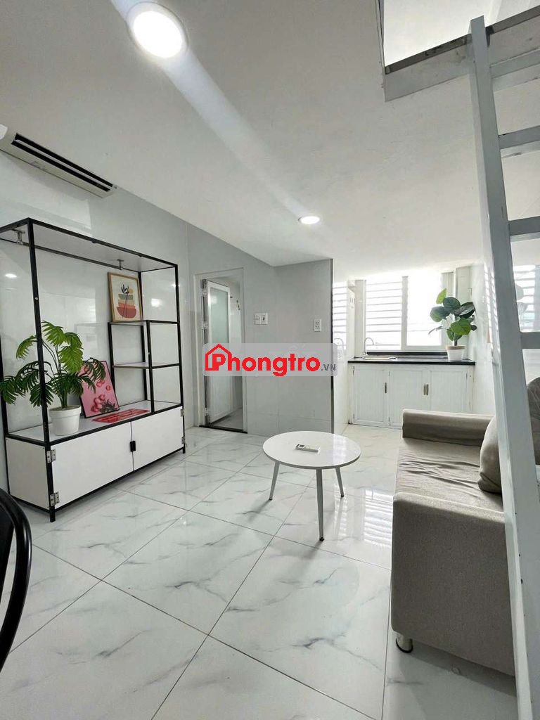 Phòng trọ 30m2 giá rẻ có gác lửng ngay trung tâm quận Bình Thạnh