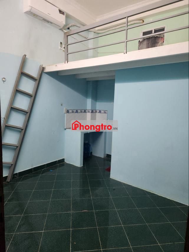 Cho thuê phòng trọ có máy lạnh, có cửa sổ tại F62 Cư xá Phú Lâm