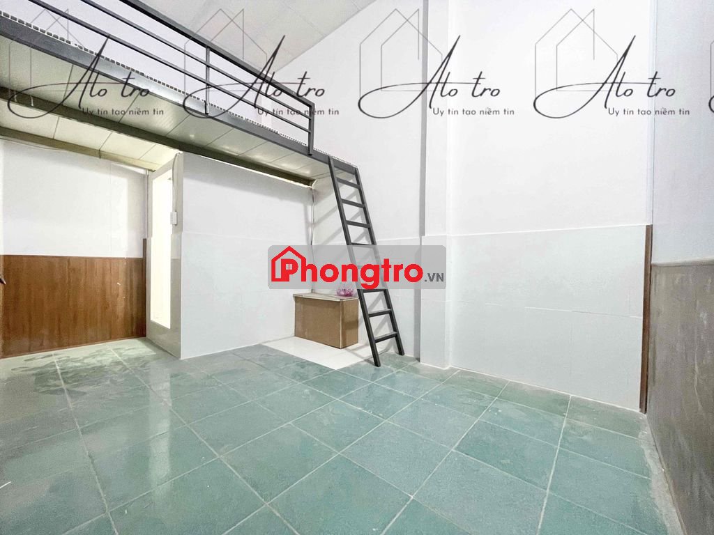 Dãy trọ mới gác cao có kệ bếp bồn rửa gần CVPM, CĐ FPT, Chợ chó,..