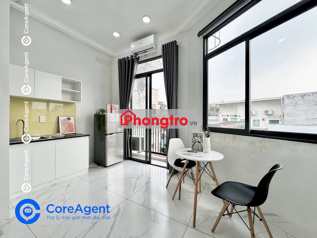 Studio ban công - Full nội thất - Ngã tư Bình Thái - Đỗ Xuân Hợp