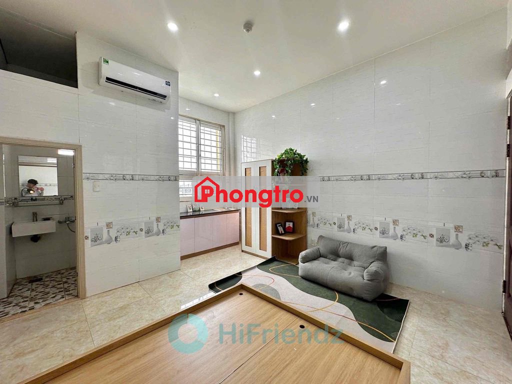Cho thuê phòng 20m² Gò Dầu – Full nội thất – Có thang máy