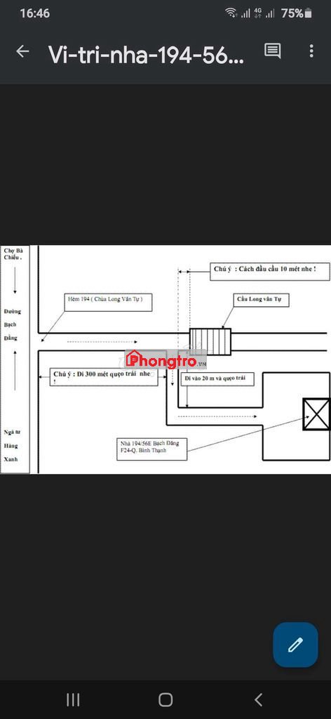 Phòng 15m2 Bình Thạnh LĐR, bếp riêng, WCR, giá 2 Triệu.
