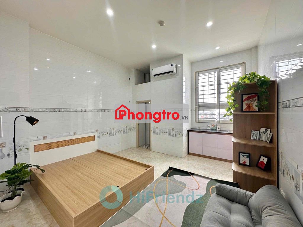 TRỐNG SẴN STUDIO FULL NỘI THẤT CỬA SỔ TRỜI CÓ THANG MÁY PHÒNG MỚI 100%