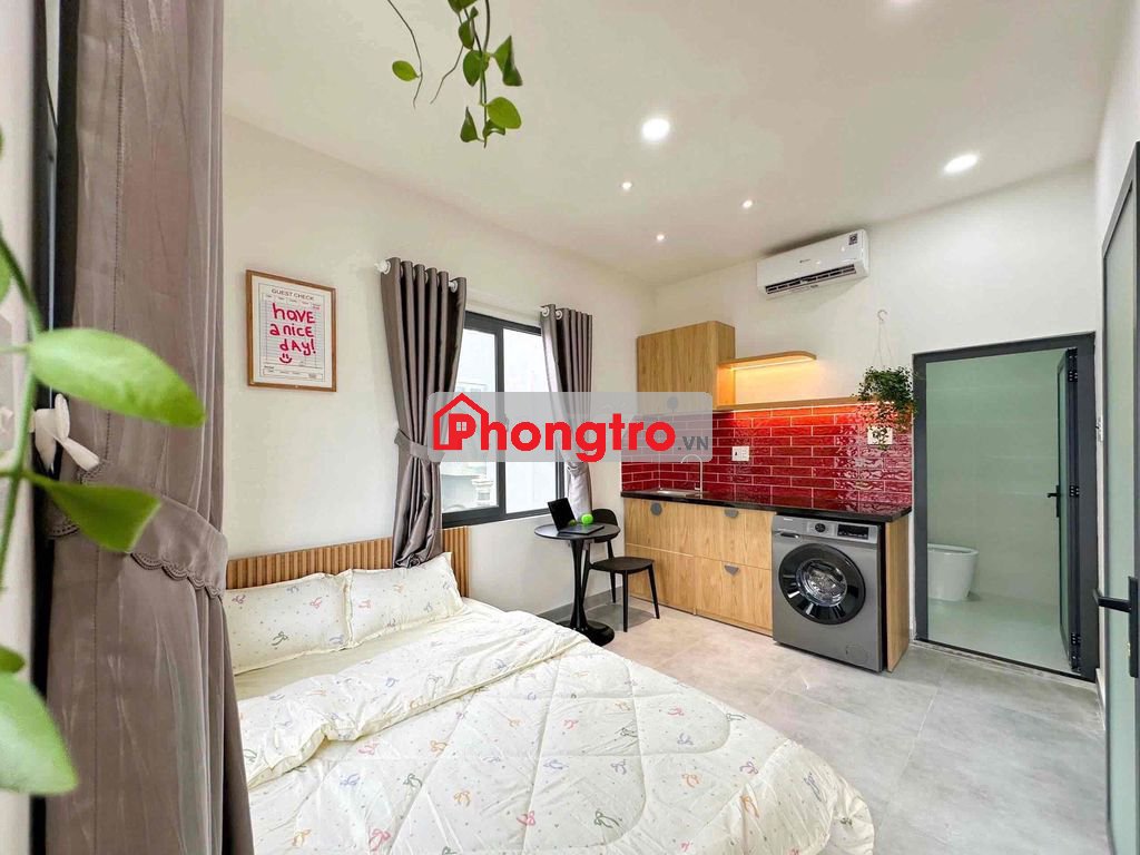 👽STUDIO BAN CÔNG CỬA SỔ NHÀ MỚI THANG MÁY ĐẦY ĐỦ NỘI THẤT SÁT QUẬN 10