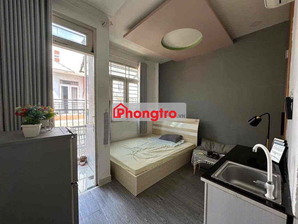 Studio ban công Full nội thất 3tr5