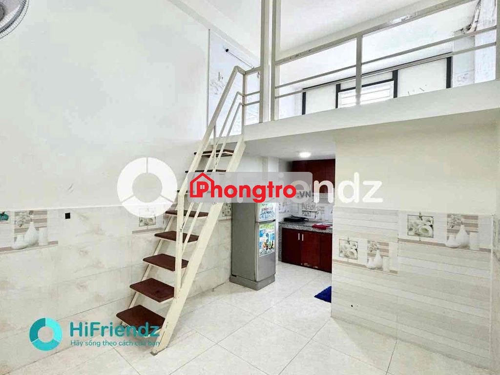 SIÊU PHẨM PHÒNG TRỌ GÁC CAO 2M ĐỨNG ĐƯỢC-FULL NỘI THẤT NGAY ĐẦM SEN