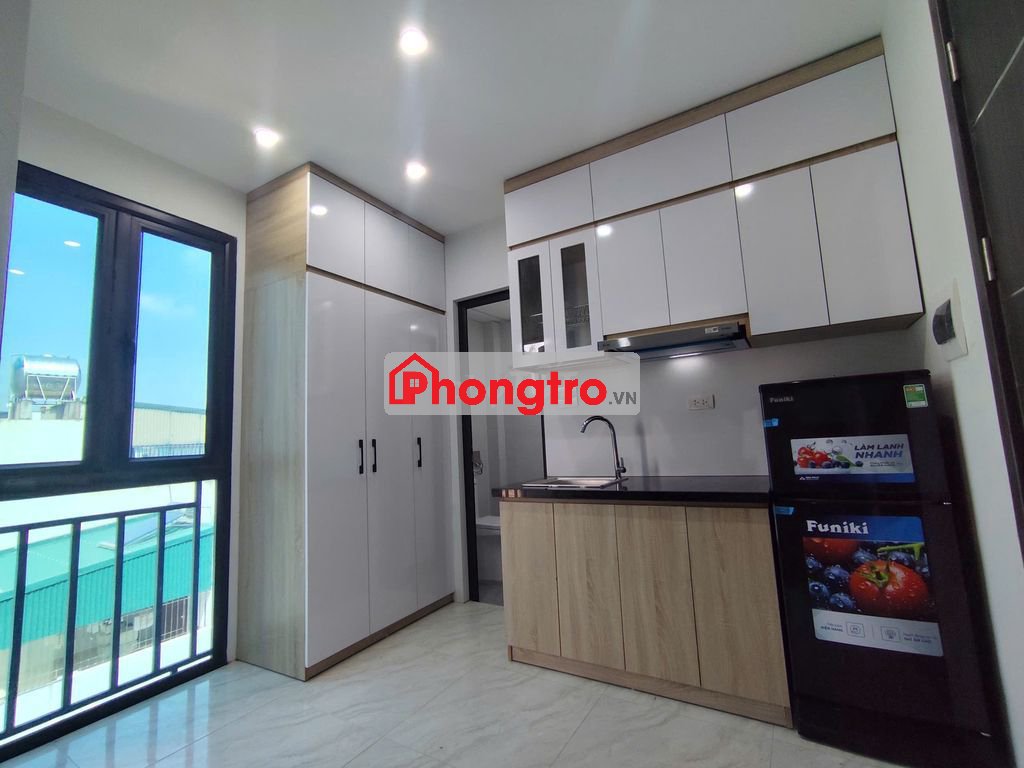 Thuê phòng Studio 15m2 Xuân Đỉnh - Full đồ, Máy giặt riêng - Giảm 1Tr