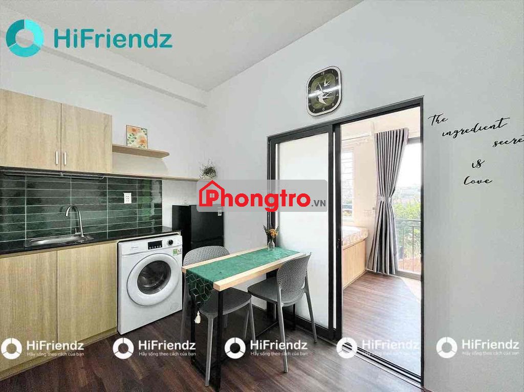 👽1 PHÒNG NGỦ BAN CÔNG NHÀ MỚI THANG MÁY GIÁ RẺ MÁY GIẶT RIÊNG SÂN BAY