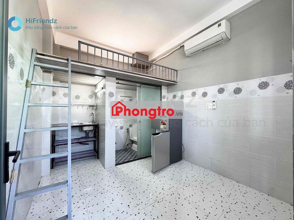 CHO THUÊ PHÒNG 30M2 CÓ GÁC ĐẦY ĐỦ NỘI THẤT GẦN EMART PHAN VĂN TRỊ BT