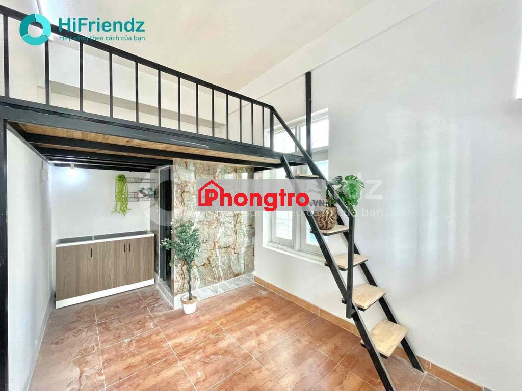 Cho thuê phòng gác mới keng ngay nhà máy bia Heniken