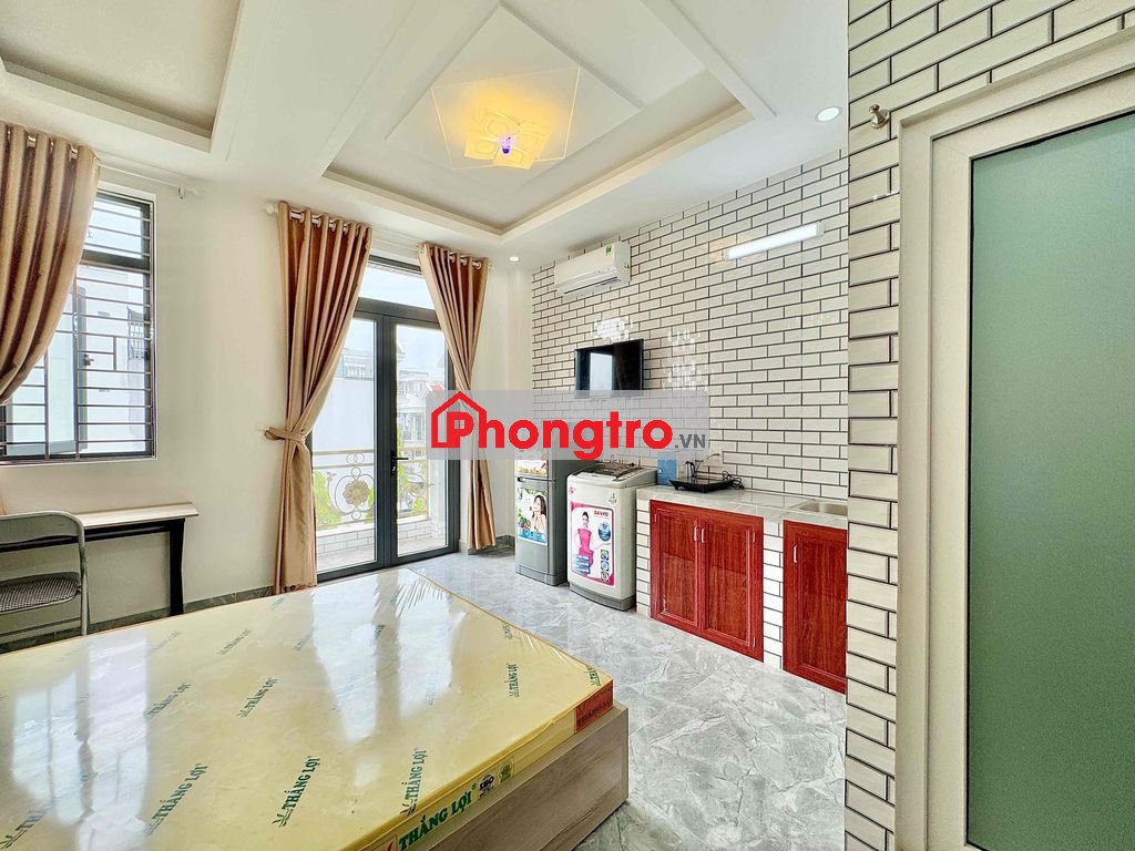 CHO THUÊ PHÒNG CỬA SỔ BAN CÔNG FULL NỘI THẤT ĐƯỜNG PHẠM VĂN CHIÊU