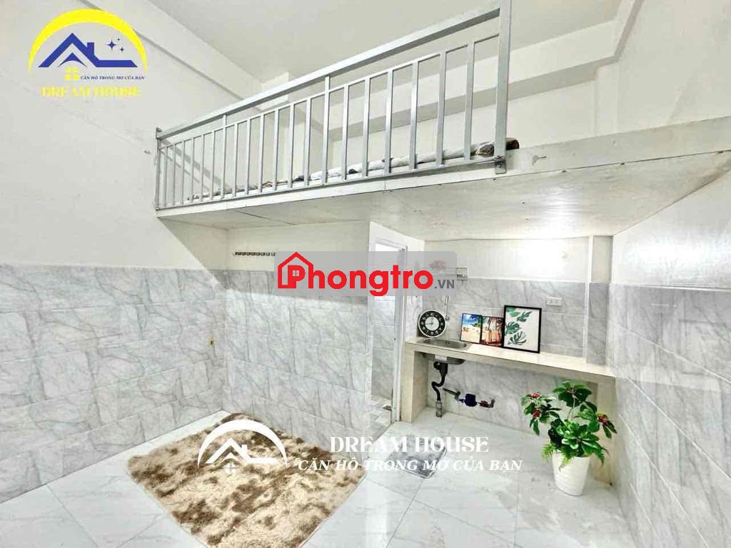 PHÒNG TRỌ GÁC CAO, MỚI - FREE PDV - CÓ THANG MÁY, HẦM XE RỘNG