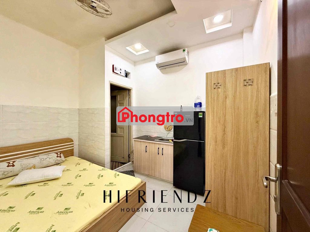 CHO THUÊ STUDIO FULL NỘI THẤT CÓ THANG MÁY Ở LIỀN