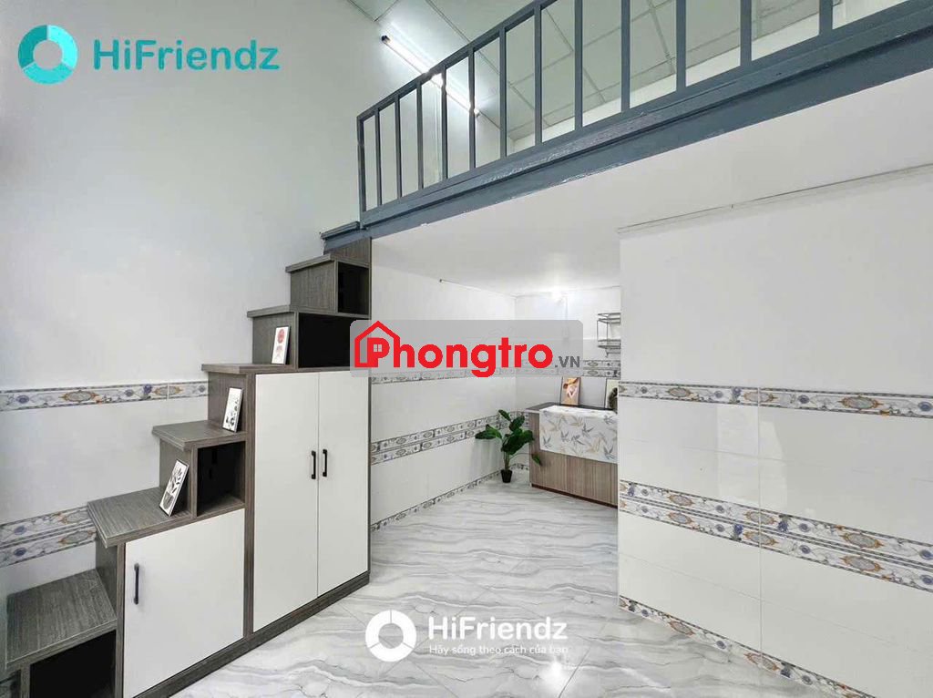 🚨DÃY TRỌ TRỆT MỚI TOANH - GÁC CAO 2MÉT - TÍCH HỢP TỦ ĐỒ - HỖ TRỢ CỌC