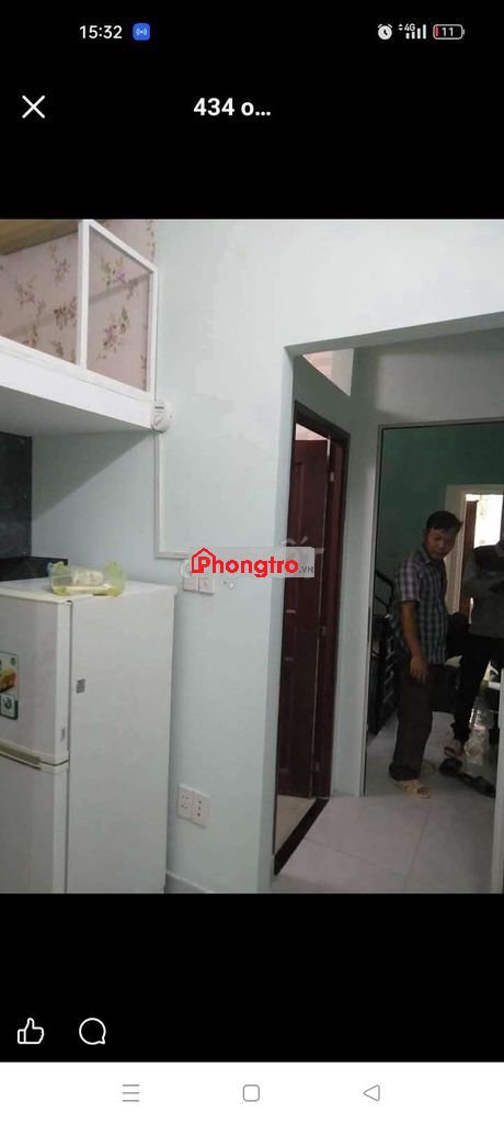 Phòng có gác.full nội thất đc 542/14 nguyễn thái sơn p5 gò vấp