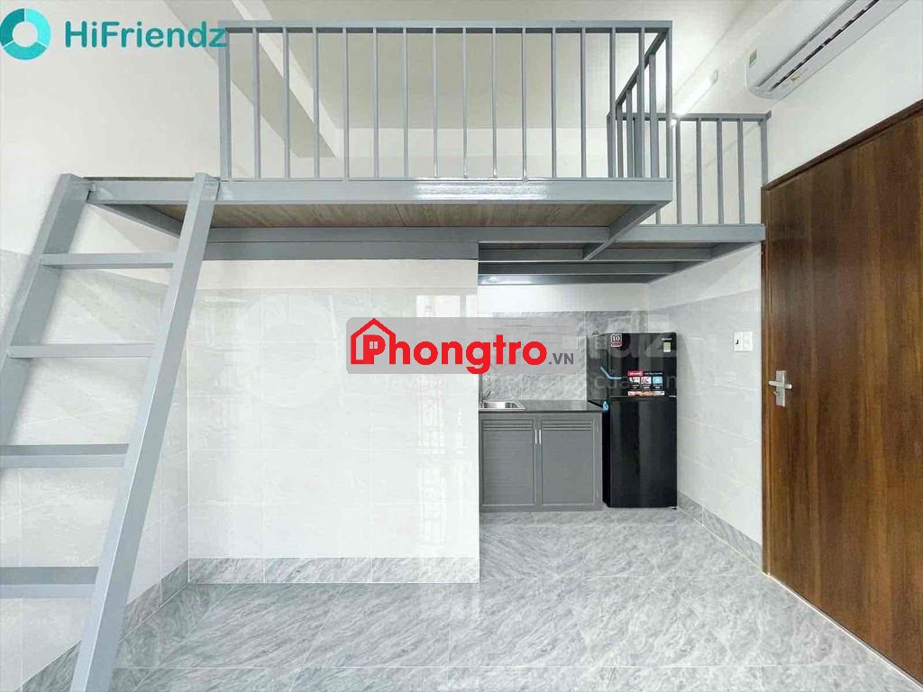 CHO THUÊ PHÒNG FULL NỘI THẤT BAN CÔNG GẦN ĐẠI HỌC VĂN LANG -IUH