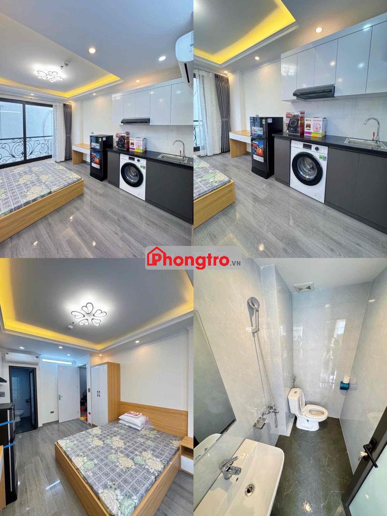 chính chủ cho thuê CCMN, Có Ban Công, Full đồ máy giặt riêng