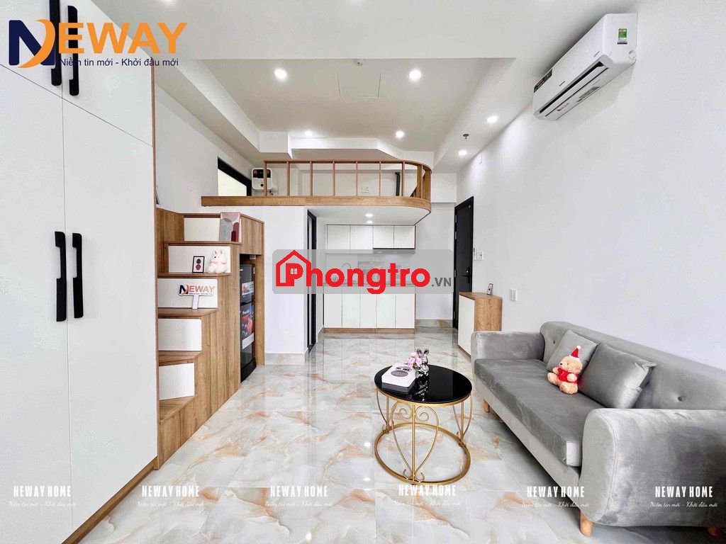 PHÒNG MỚI XÂY GIÁ TỐT ngay CẦU HOÀNG HOA THÁM_FULL NỘI THẤT_BAN CÔNG