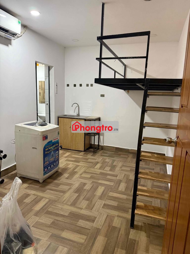 phòng trọ gần khu chế xuất. có máy lạnh, máy nước nóng, nước 100k/ng