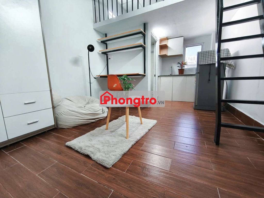 Phòng trọ duplex full nội thất đường Ung Văn Khiêm, có thang máy.