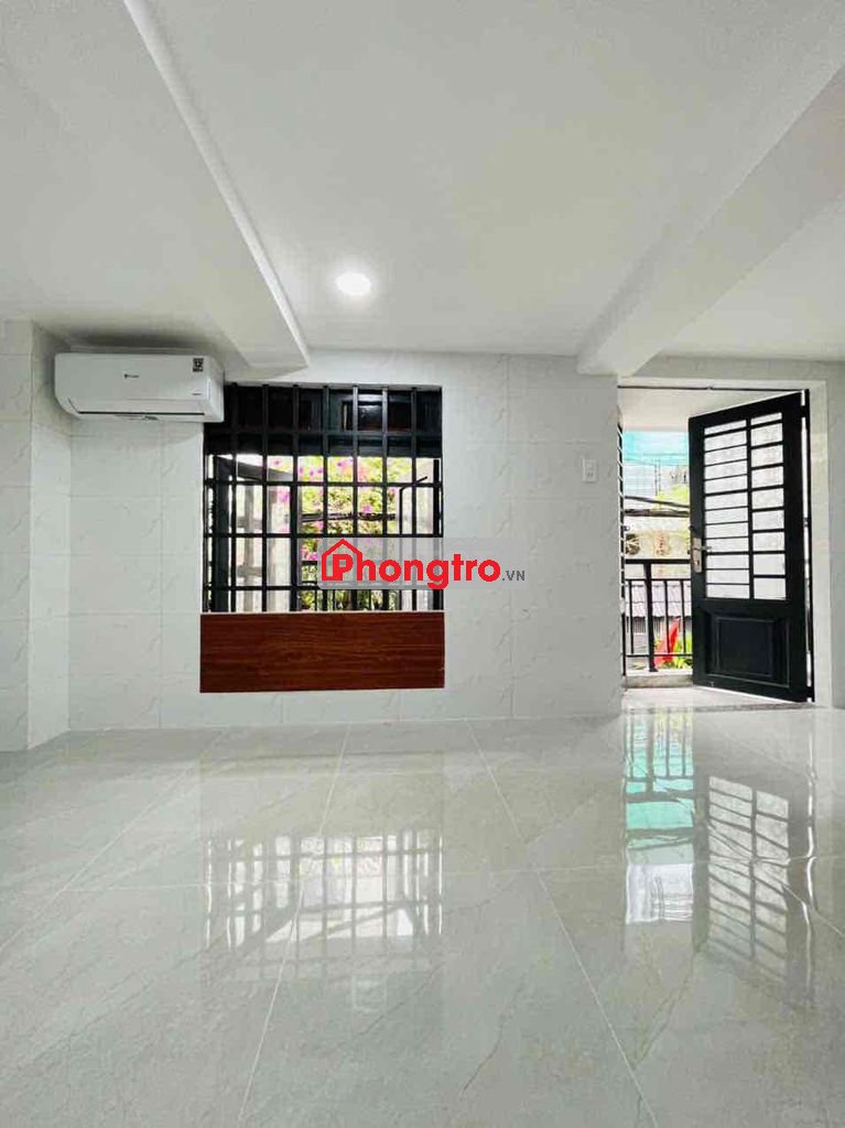 phòng trọ mặt tiền trệt có ban công