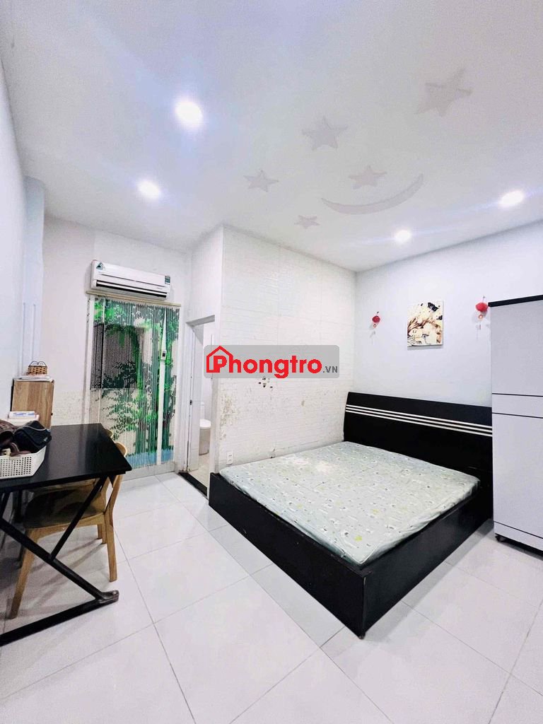 phòng trọ 25 m2 . đầy đủ nội thất . đc số 4E đường bàu cát 1. p 14 tb
