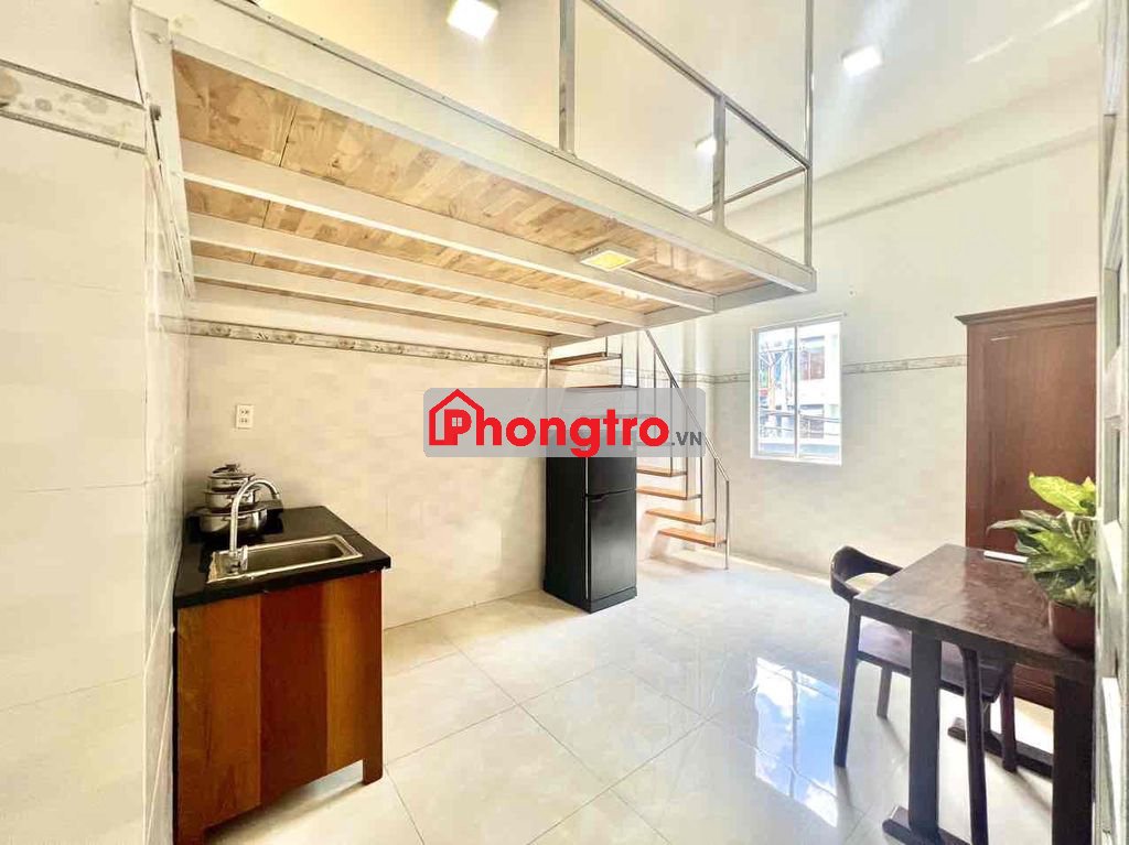 Phòng Gác Lửng Thoáng Mát, Full Tiện Nghi Ngay Đầm Sen