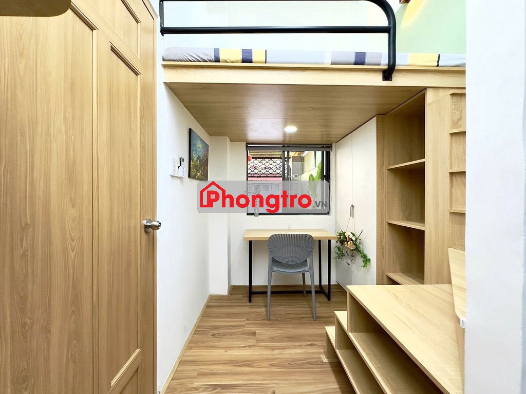 Phòng gác lửng đủ NT ngay sân bay TSN, Số 8 Sông Thương Q Tân Bình