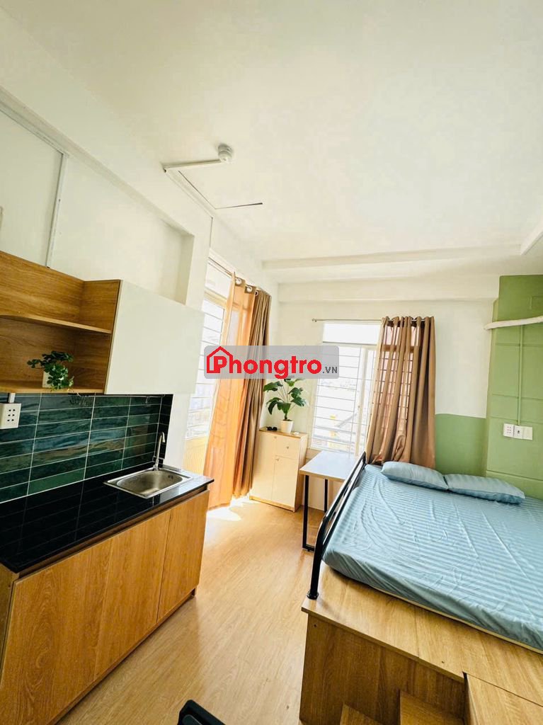 Phòng siêu đẹp đủ nội thất có Ban Công 205 Phạm Văn Chiêu, Q. Gò Vấp