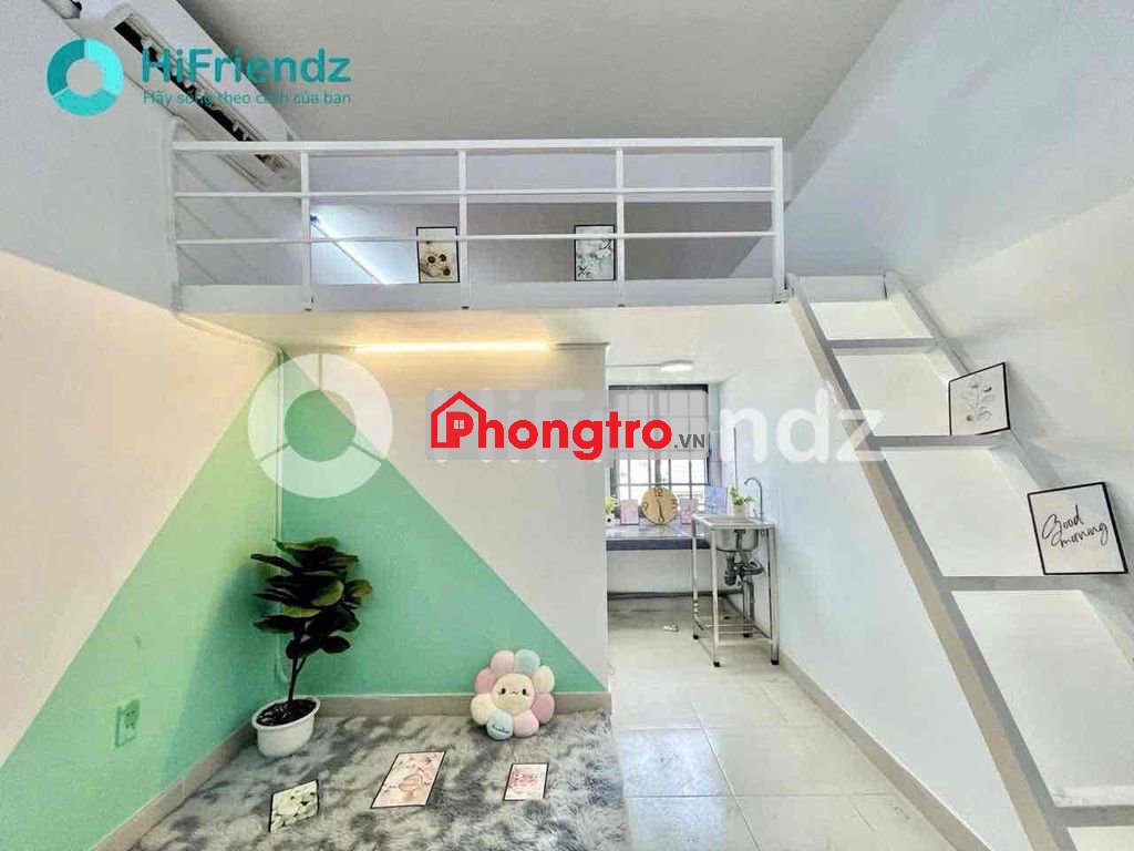 Cho Thuê Phòng Trọ Có Gác Lửng Sẵn Máy Lạnh - Cách Aeon Bình Tân 7P