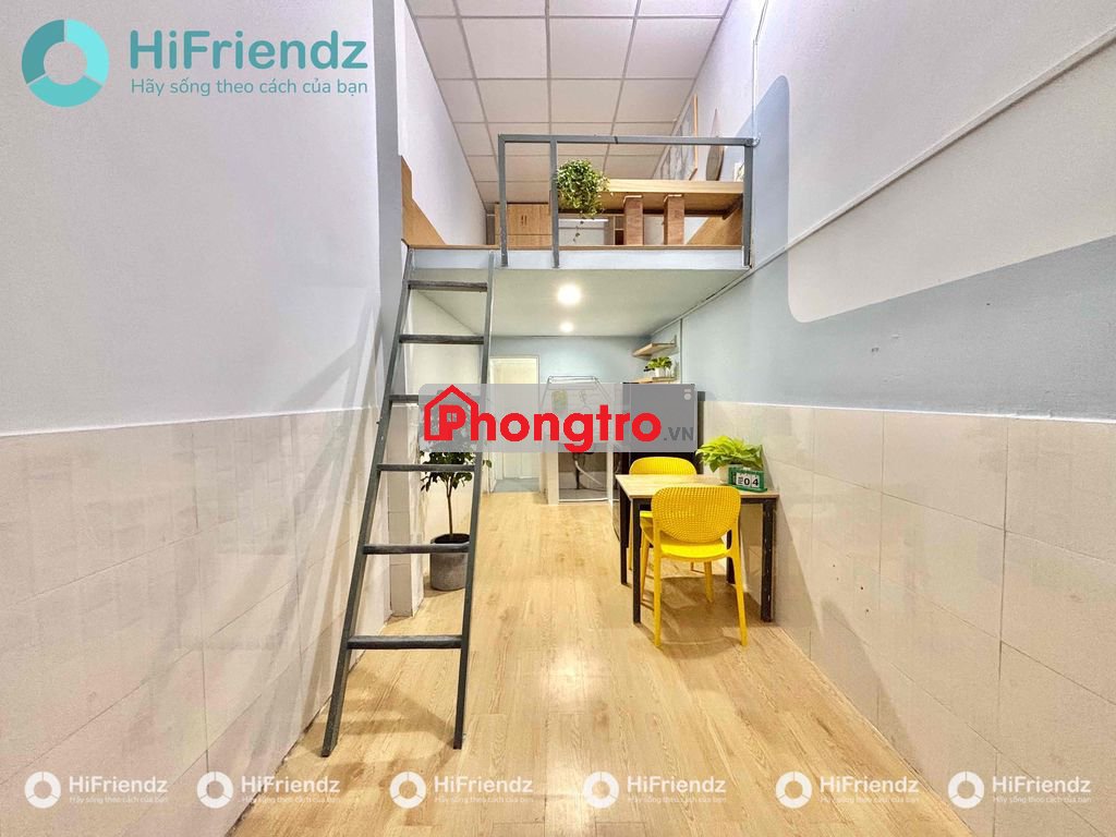 PHÒNG GÁC CAO NGAY CHỢ CẦU QUANG TRUNG - Gần emart phan huy ích